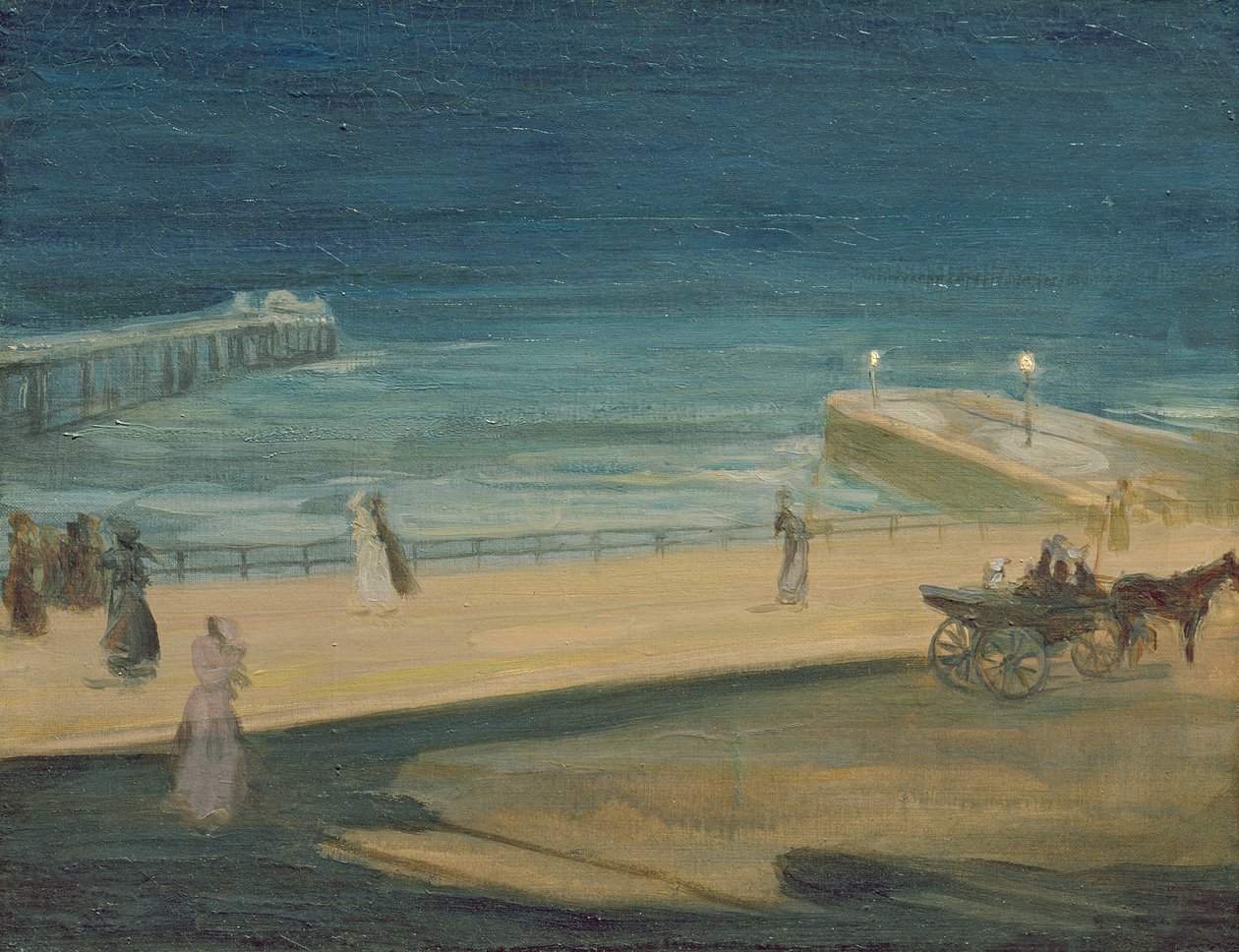 Sur la jetée, Brighton - Charles Edward Conder