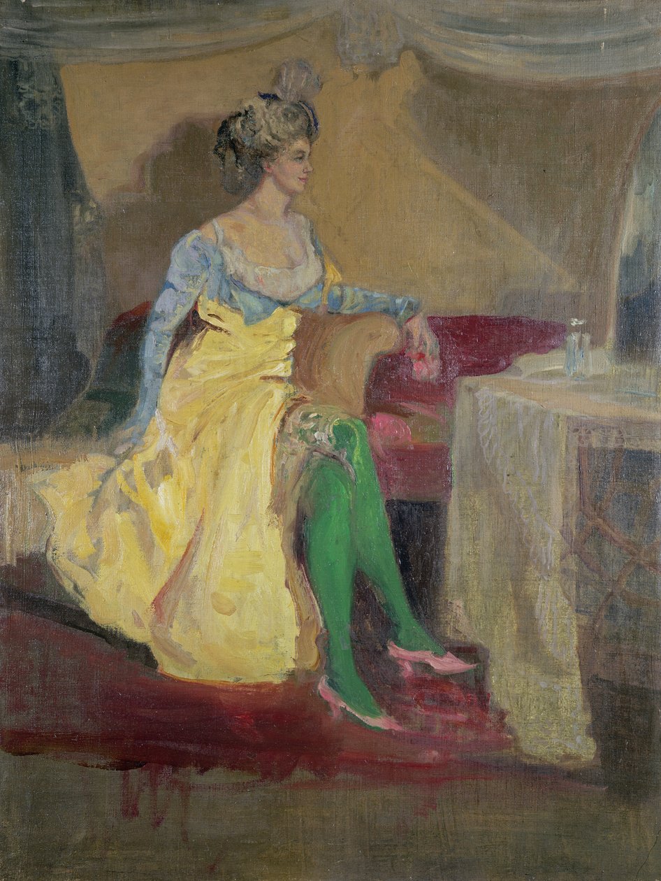 Les bas verts - Charles Edward Conder