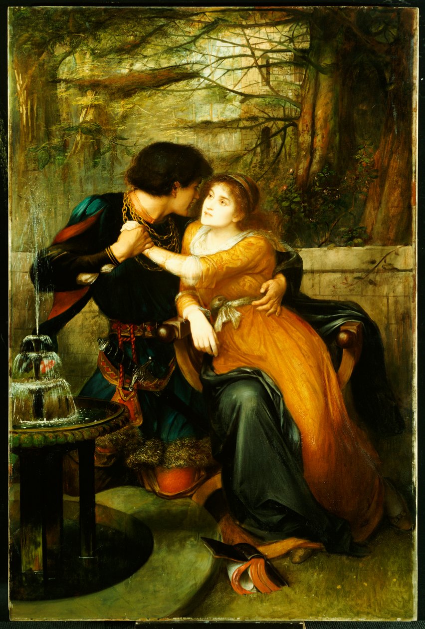 Paolo et Francesca - Charles Edward Halle