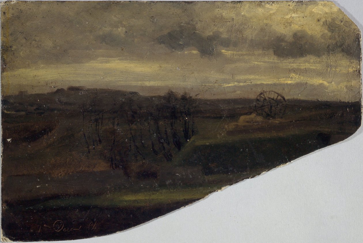 Campagne près de Paris - Charles Emile Cuisin