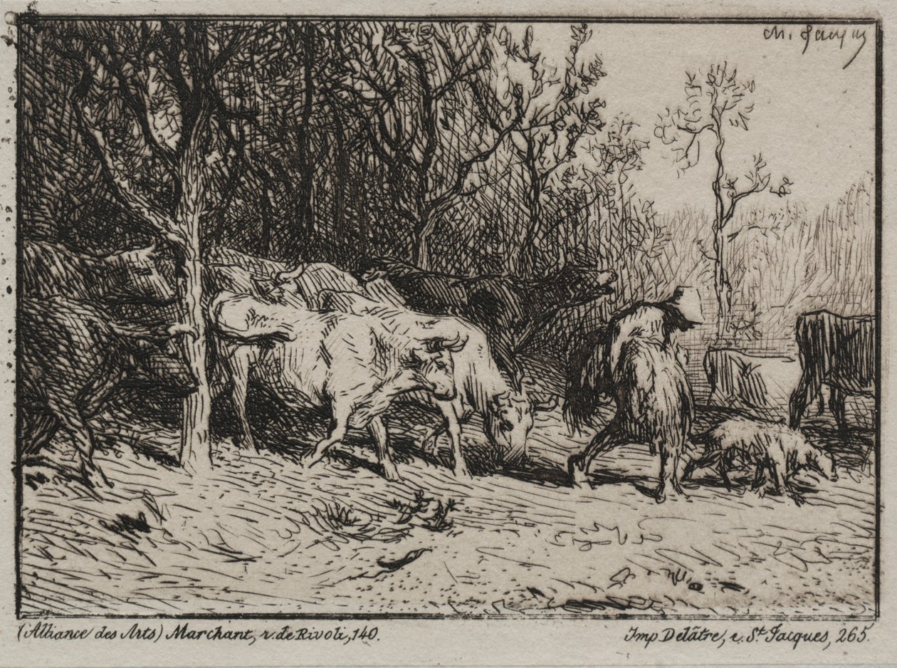 Vacher - Charles Emile Jacque