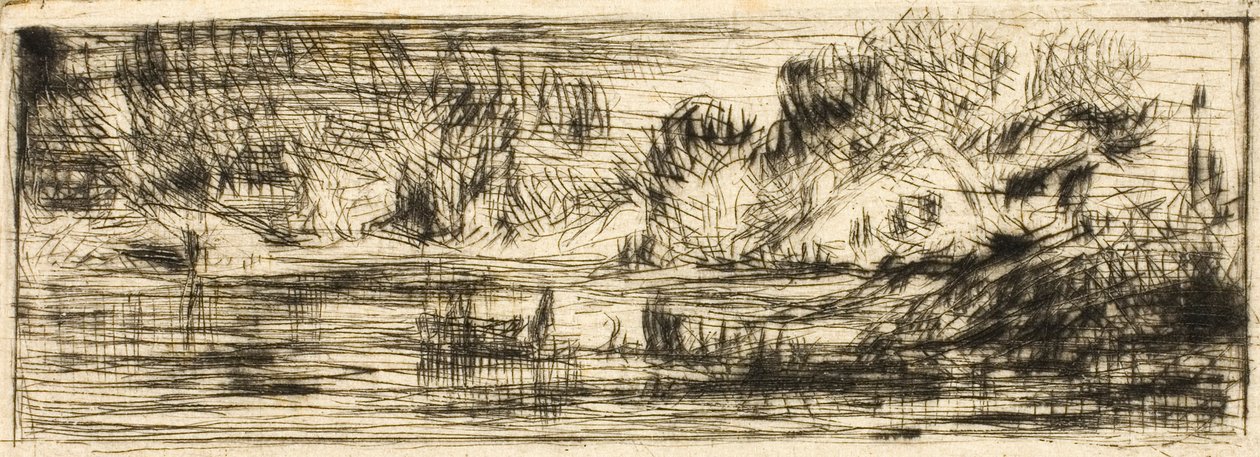 Paysage - Charles Emile Jacque