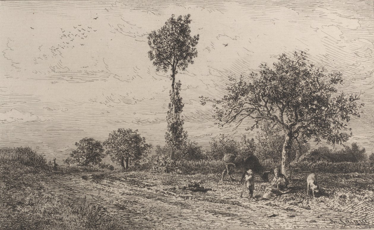 Paysage, 1864 - Charles Emile Jacque