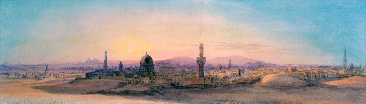 Le Caire, 1863 - Charles Émile de Tournemine