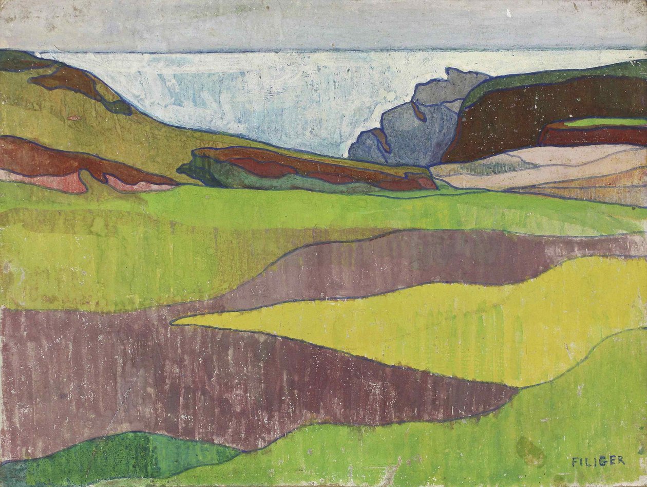Paysage rocheux, Le Pouldu - Charles Filiger
