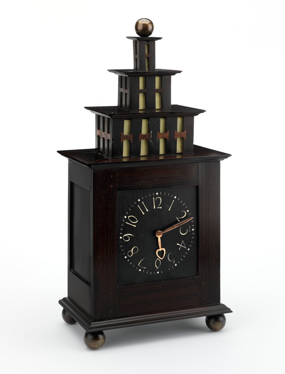 Horloge, 1903-06 (ébène et ivoire) - Charles Francis Annesley Voysey