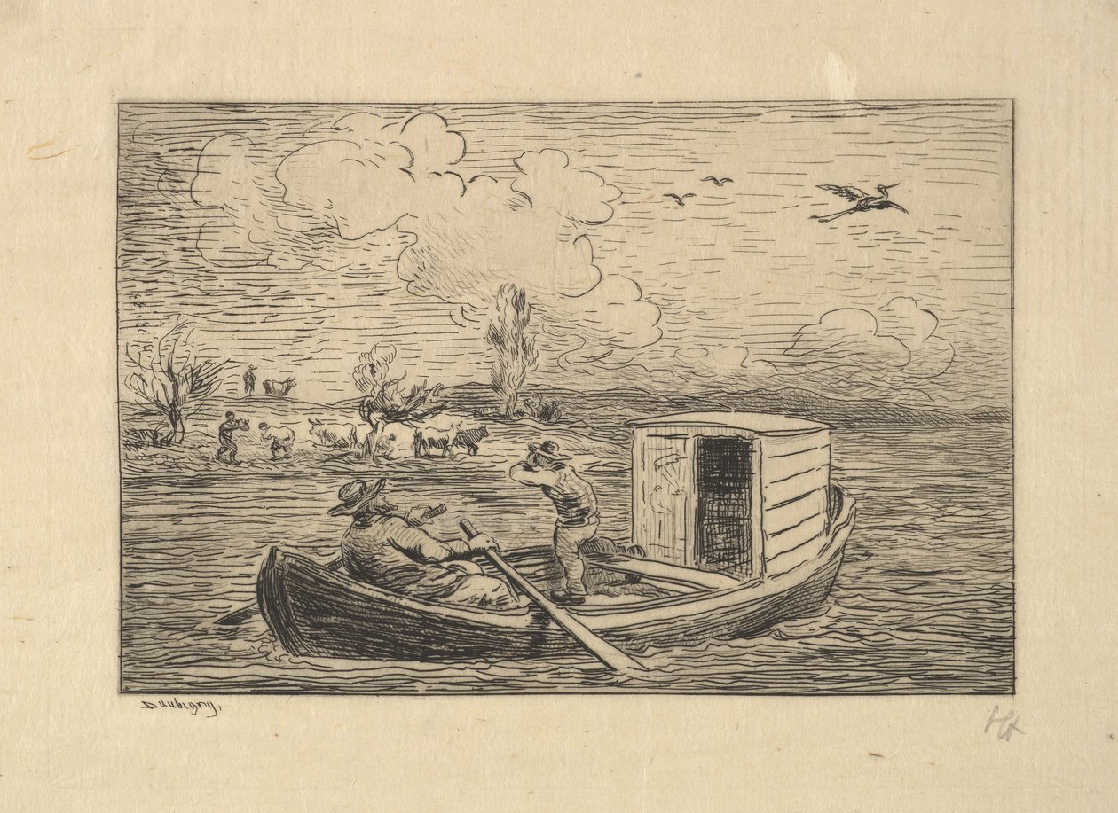 Appel au rivage - Charles Francois Daubigny