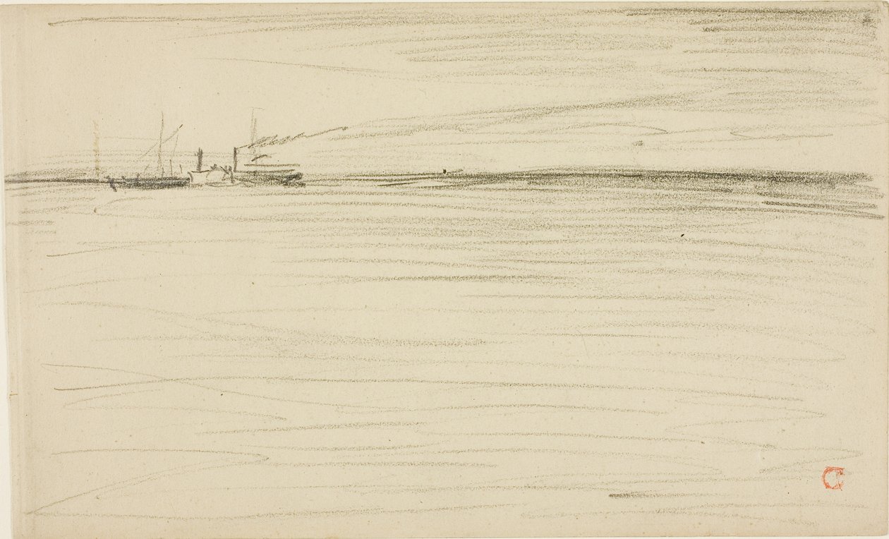 Traversée de la Manche - Charles Francois Daubigny