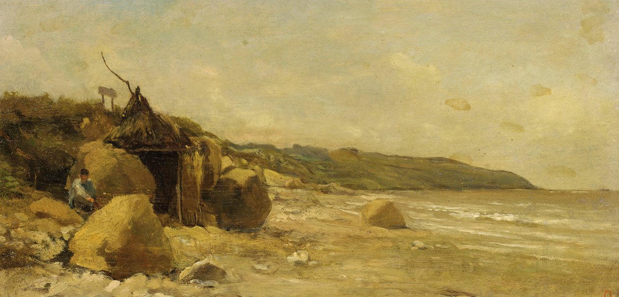 La Cabane de Bain de Daubigny - Charles Francois Daubigny