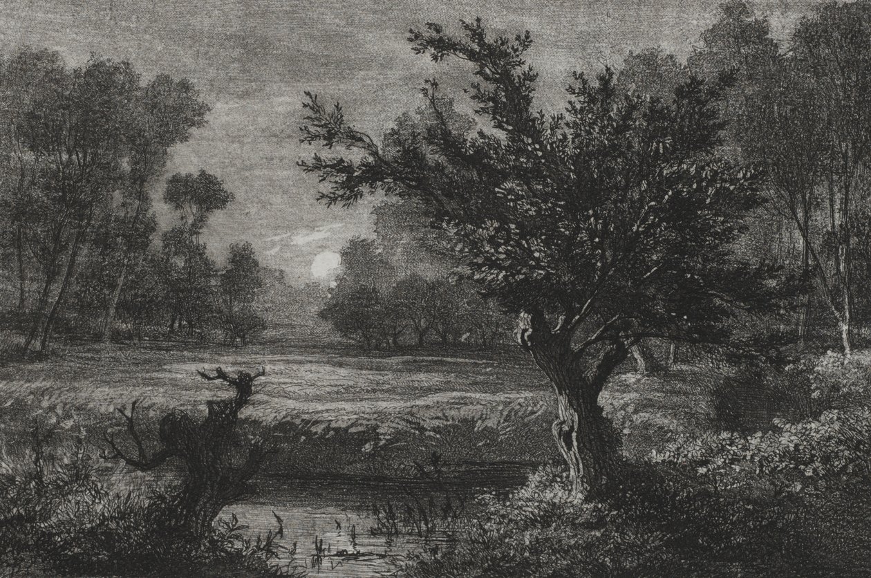 Lever de Lune dans la Vallée d