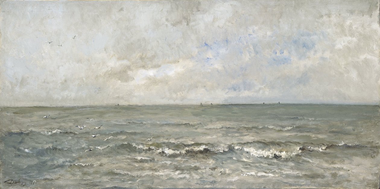 Paysage marin - Charles Francois Daubigny