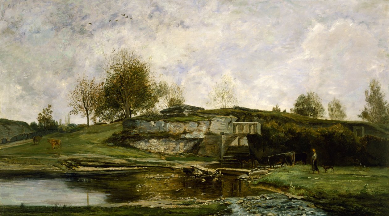 Écluse dans la vallée d