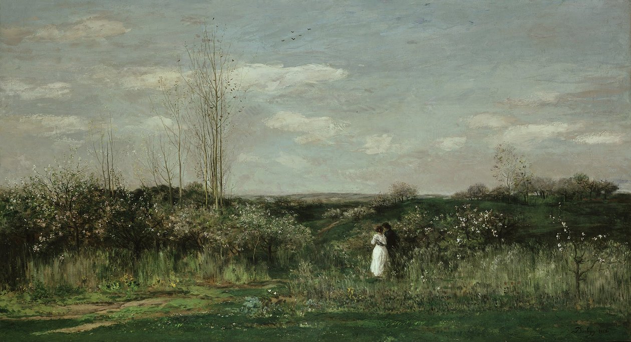Paysage de printemps, 1862 - Charles Francois Daubigny