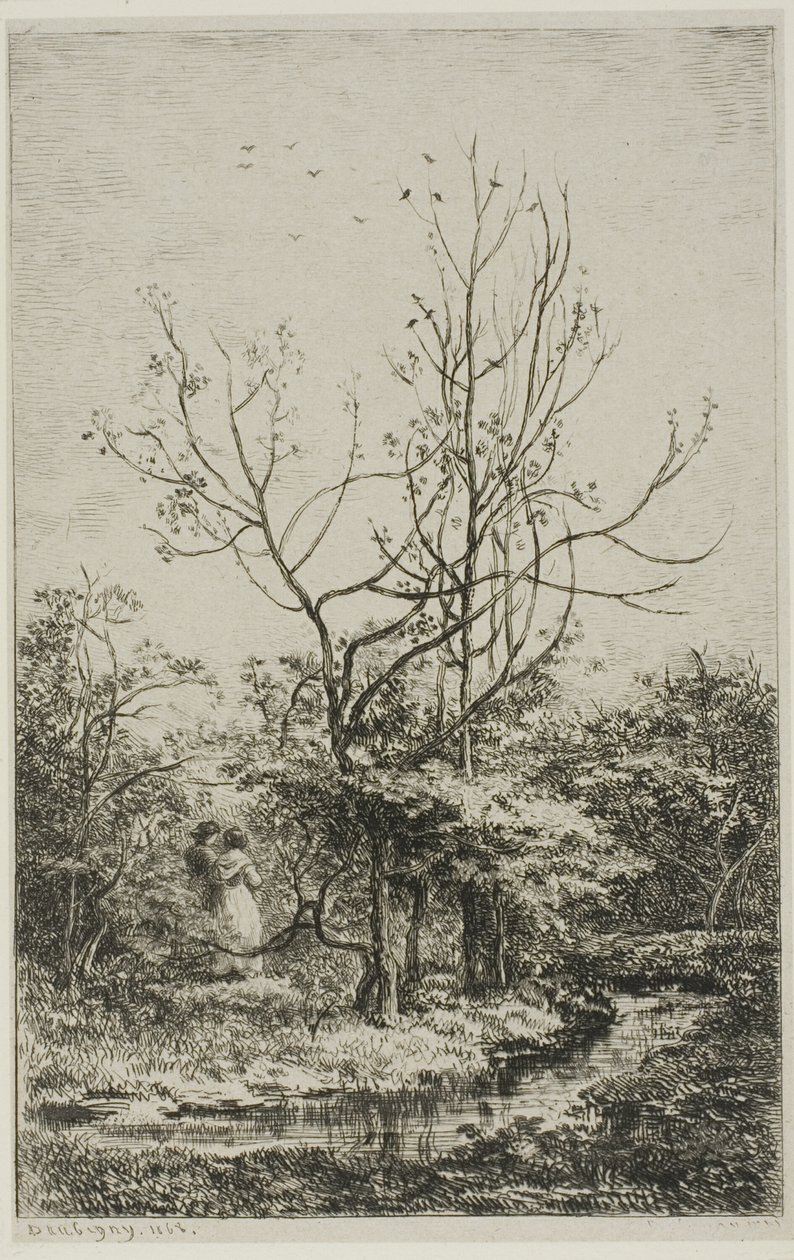 Le Verger - Charles Francois Daubigny