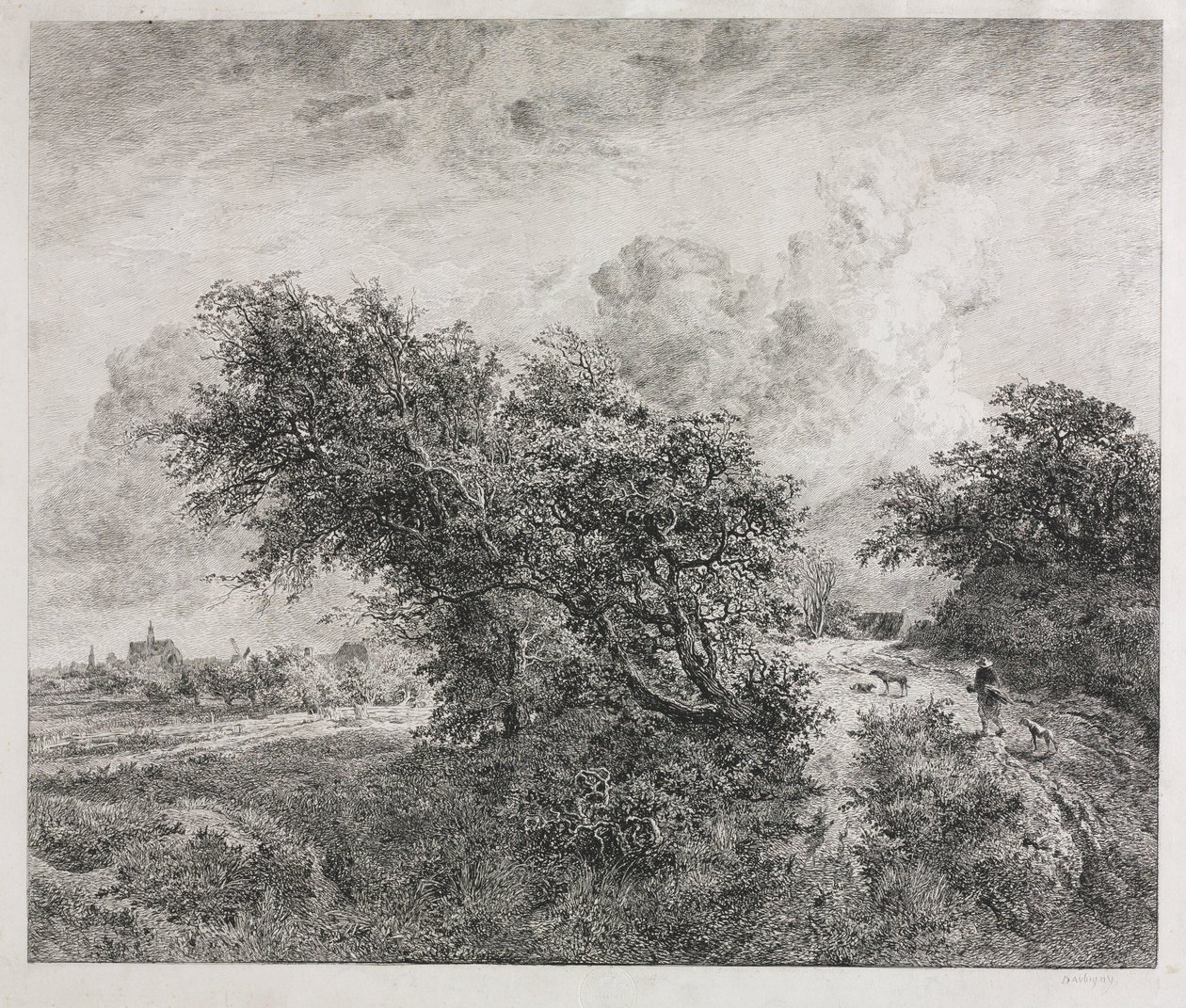 Le Fourré, 1855 - Charles Francois Daubigny