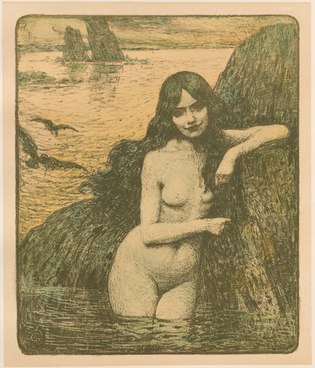 Sirène - Charles Francois Prosper Guerin