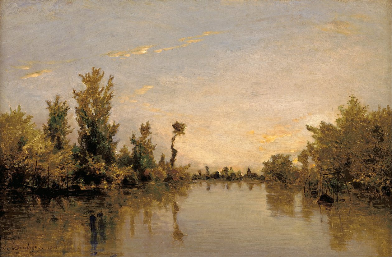 Berges de la Seine - Charles Francois Daubigny