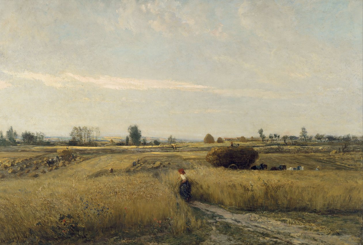 Moisson - Charles Francois Daubigny