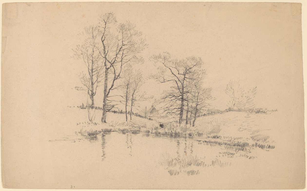 Étang de prairie, New York - Charles Frederick William Mielatz