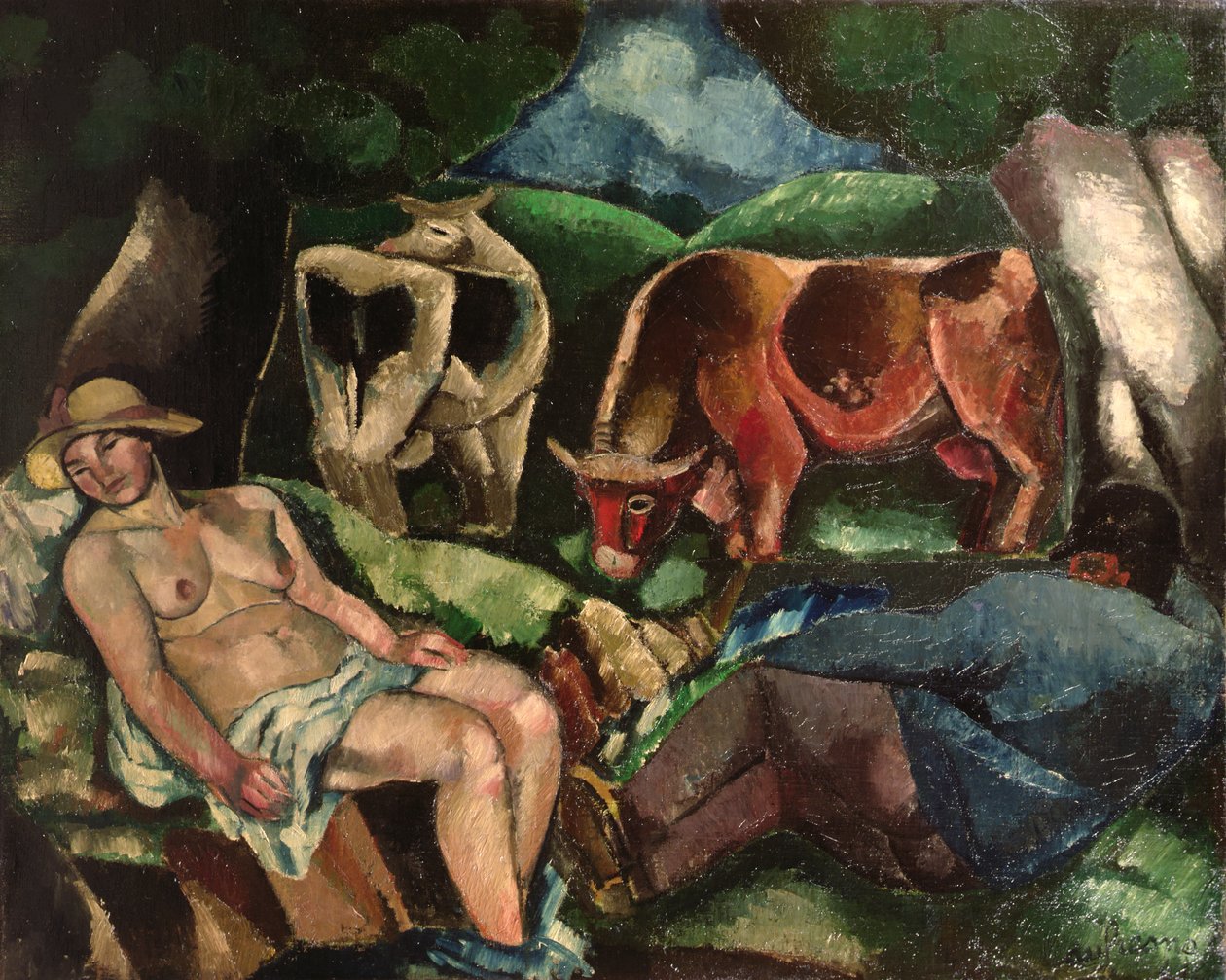 Le Repos, Pastoral, 1919 - Charles Georges Dufresne