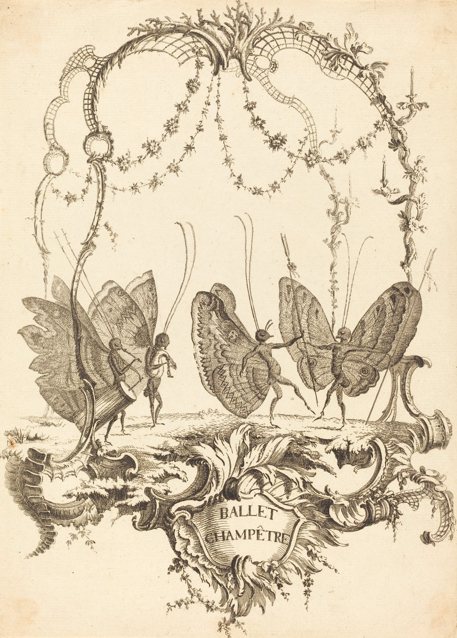 Ballet champêtre - Charles Germain de Saint Aubin