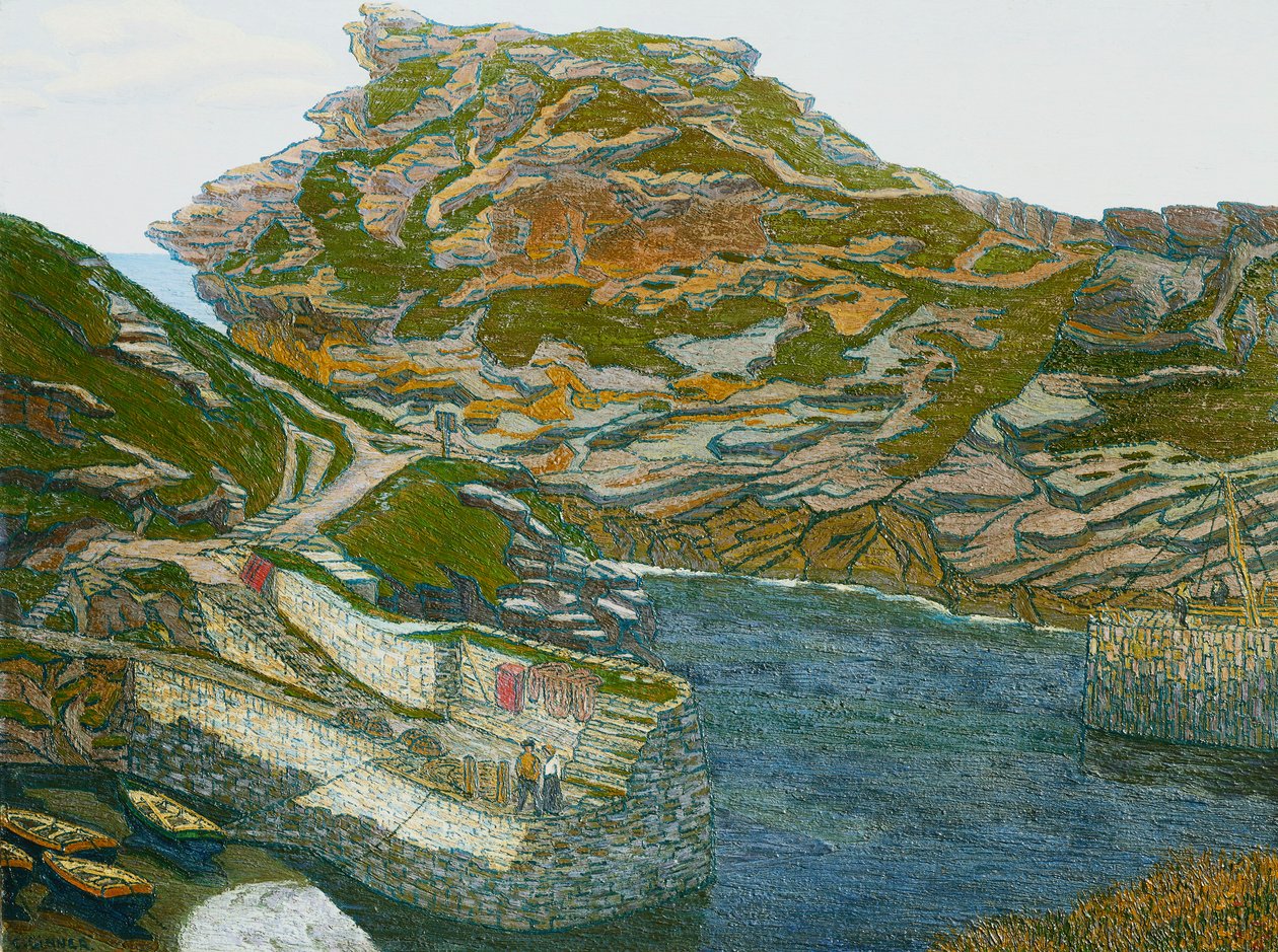 Port de Boscastle - Charles Ginner