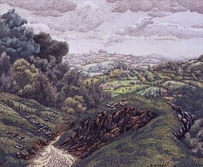 Paysage anglais - Charles Ginner