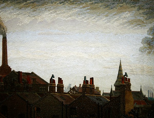 Toits, Pimlico - Charles Ginner