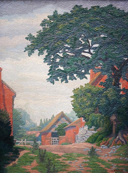 Ferme de Woodlane, Bearley - Charles Ginner