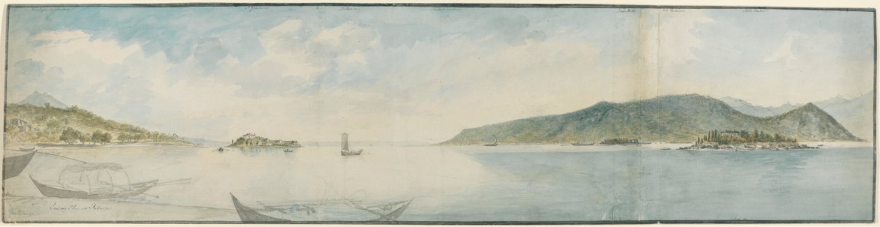 Lieu de débarquement à Pallanza - Charles Gore