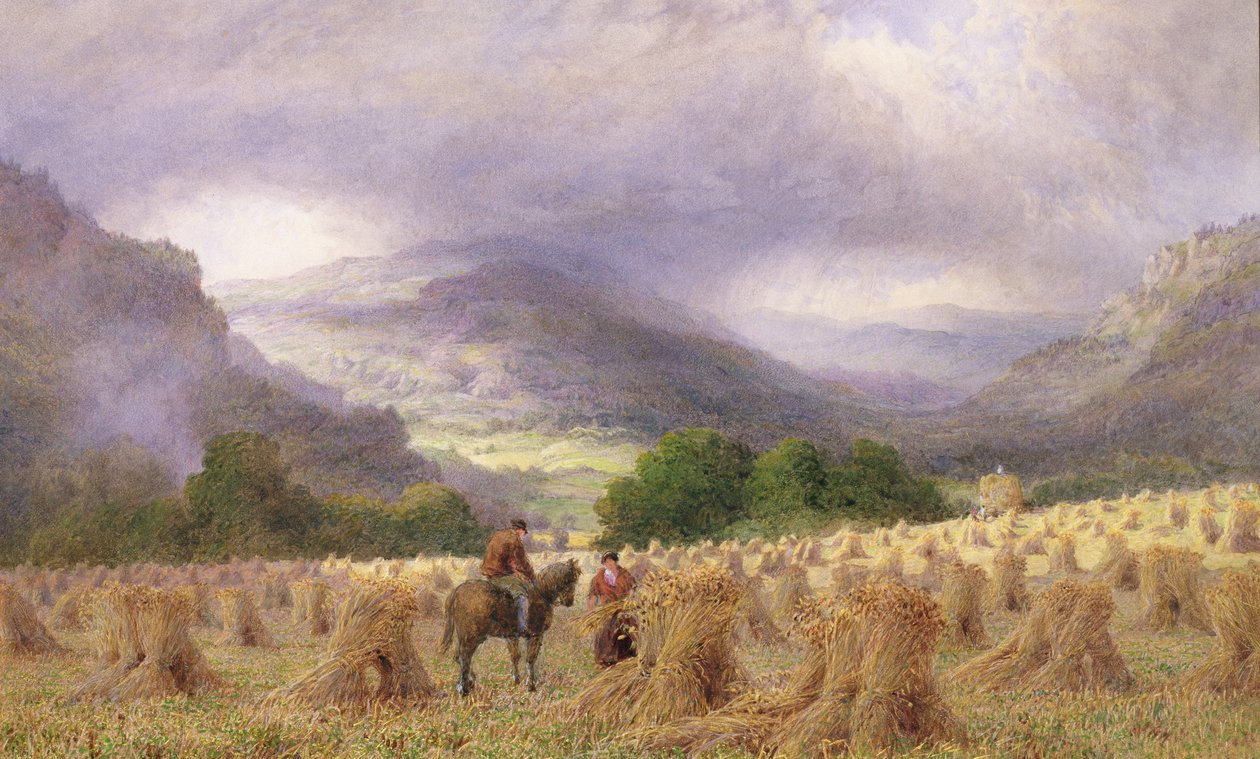 Temps de la récolte - Charles Grant Davidson