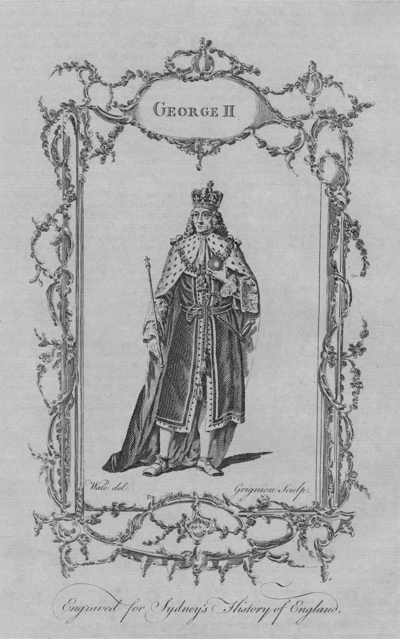 George II, 1773 - Charles Grignion