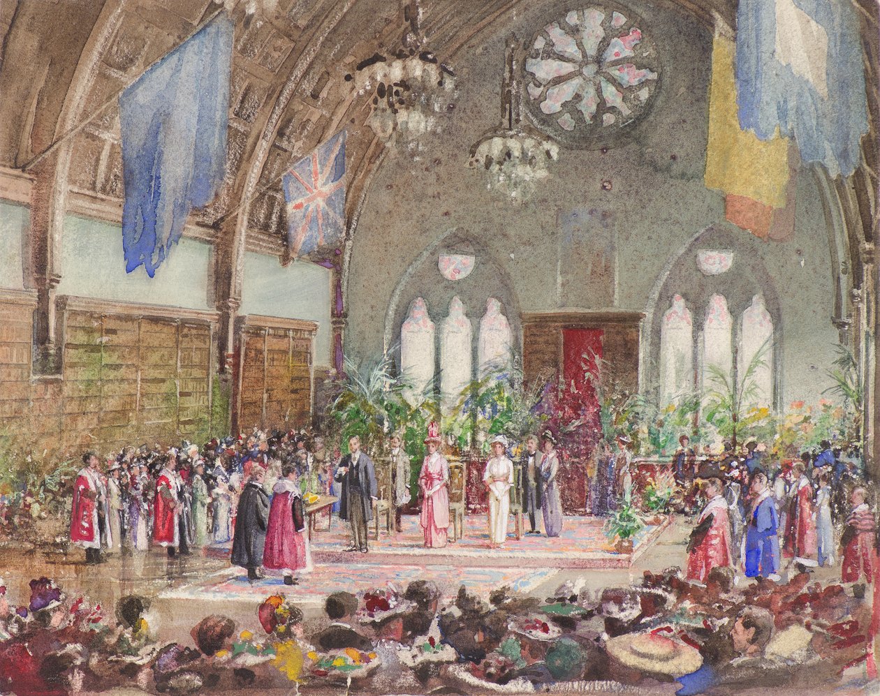 Visite royale à Dundee - Charles Gustav Louis Phillips