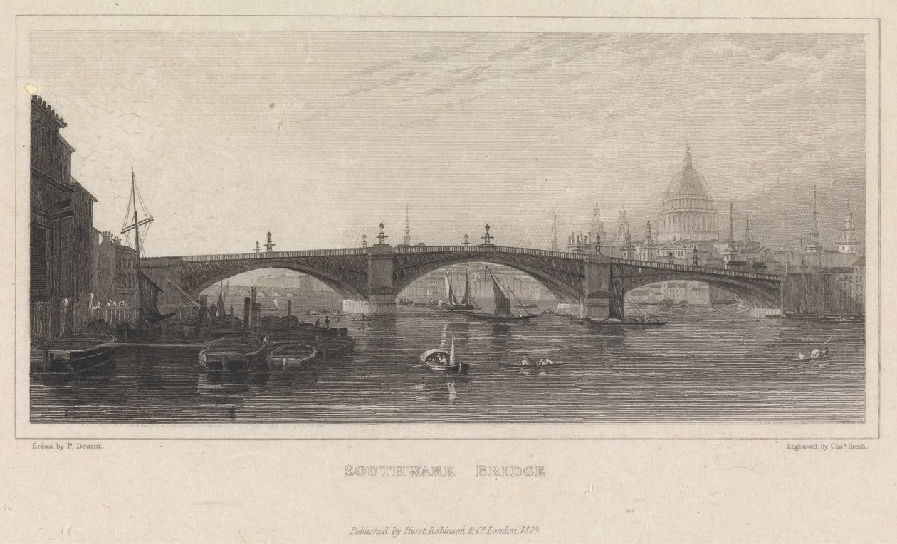 Pont de Southwark - Charles Heath