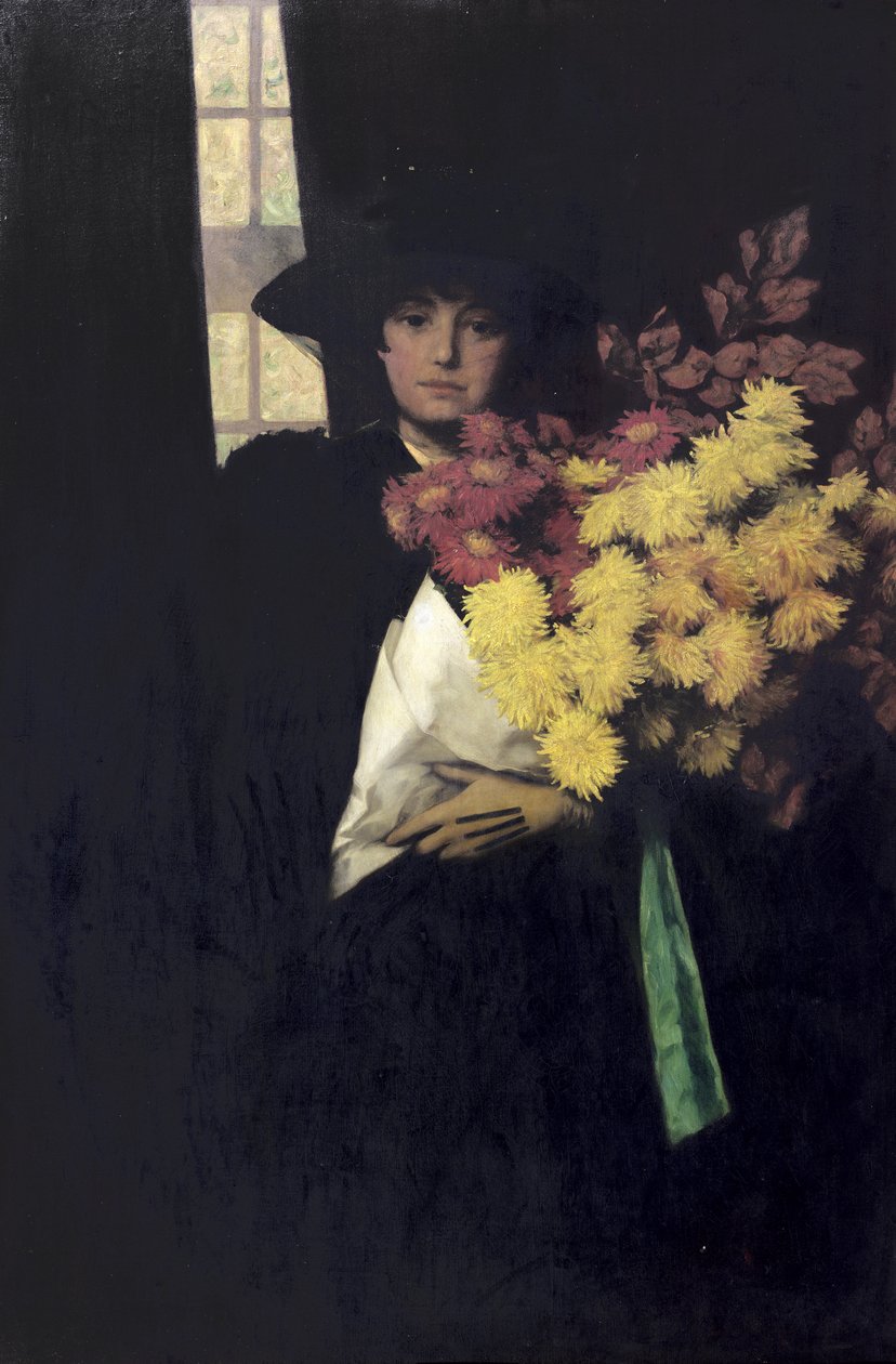 Chrysanthèmes, c.1900 - Charles Henry Malcolm Kerr