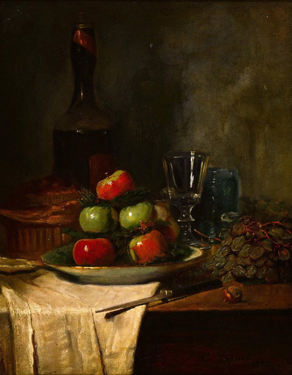 Nature morte sur table - Charles Hoguet