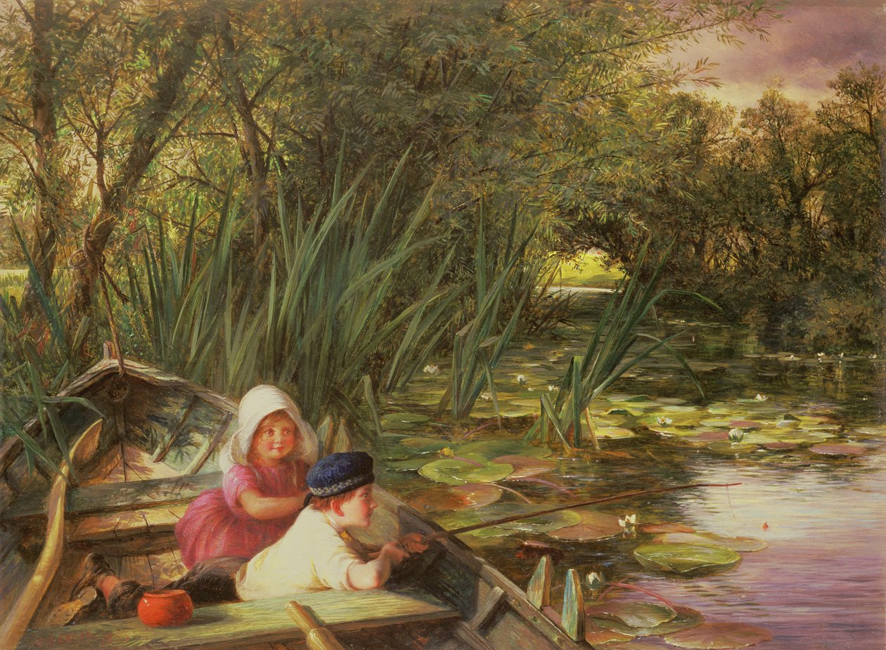 En attendant une bouchée - Charles James Lewis