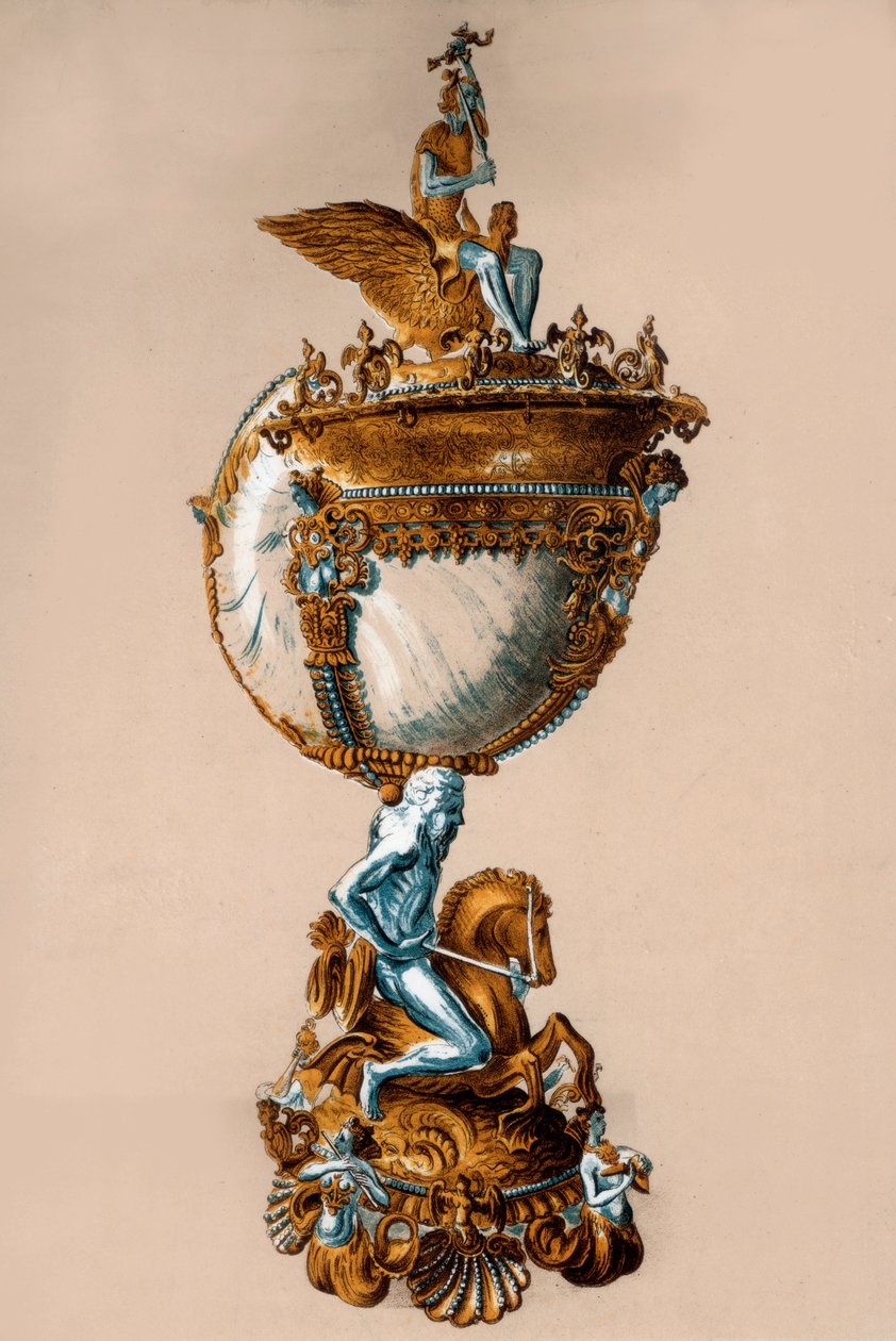 La coquille de Nautilus, 19e siècle - Charles James Richardson