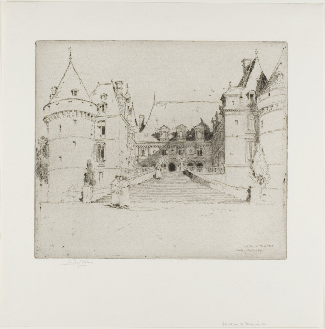 Château de Méanières - Charles John Watson