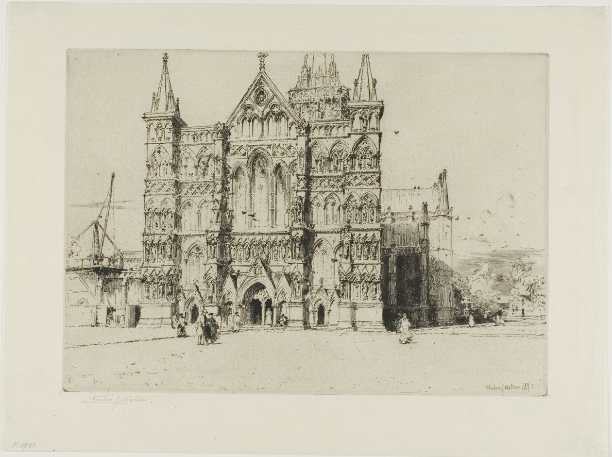 Cathédrale de Salisbury - Charles John Watson