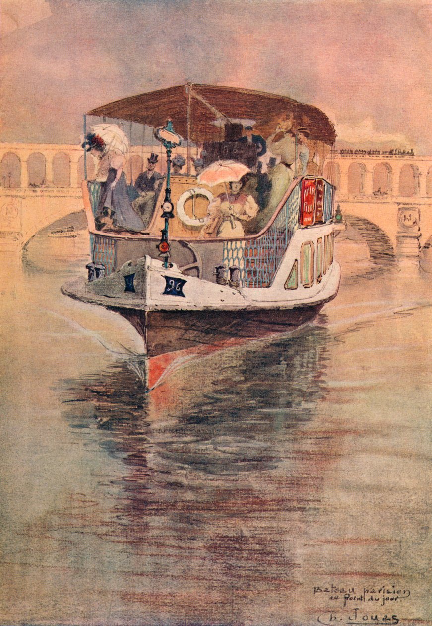 Bateau-Parisien à la Pointe du Jour, 1915 - Charles Jouas
