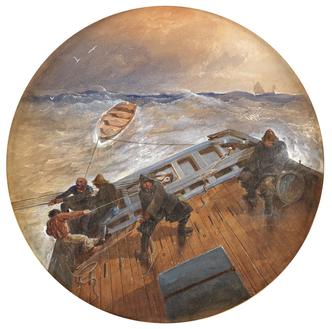 Un passage difficile - Charles Keene