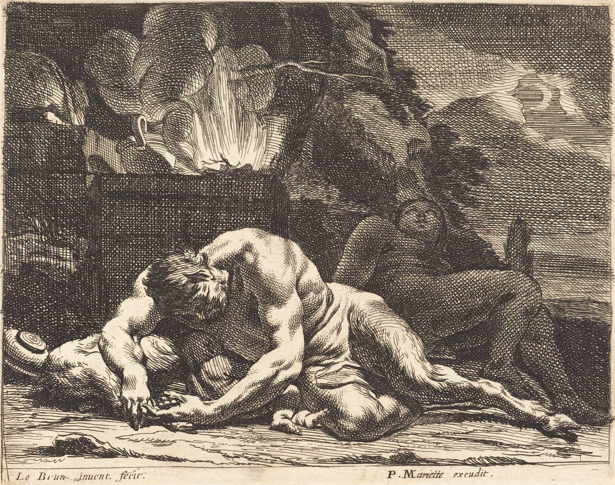 Nox (Nuit) - Charles Le Brun