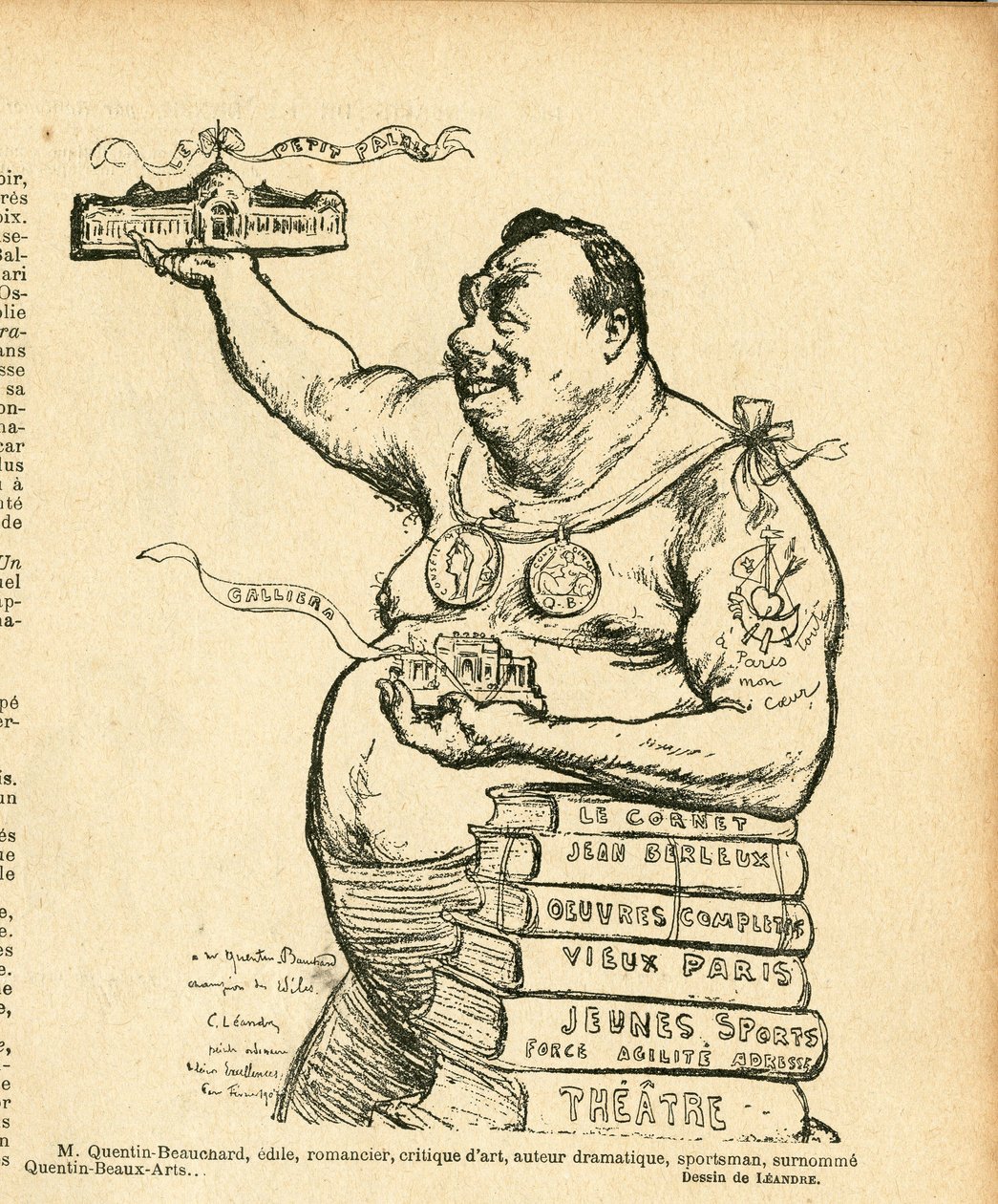 Le Rire, Satirique en N&B - Charles Leandre