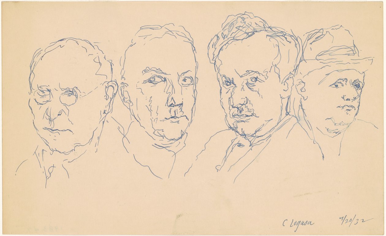 Quatre hommes - Charles Logasa