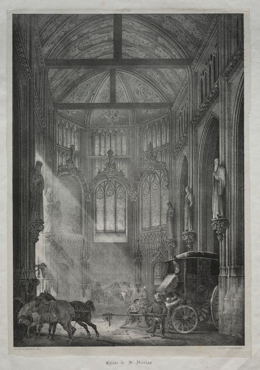 Église Saint-Nicolas, Rouen, 1823 - Charles Louis Lesaint