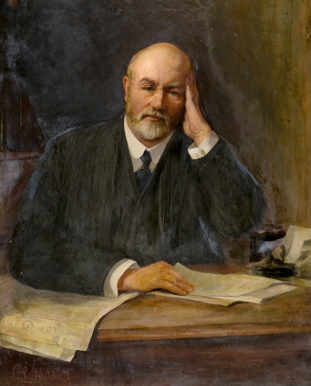 Portrait de John Mitchell - Charles Louis Mitchell
