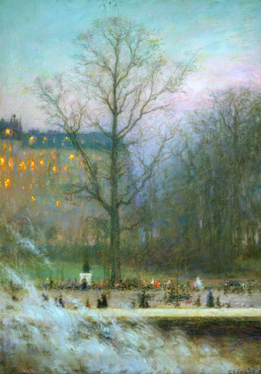 Jardins de Paris, 1920 - Charles Lucien Leandre