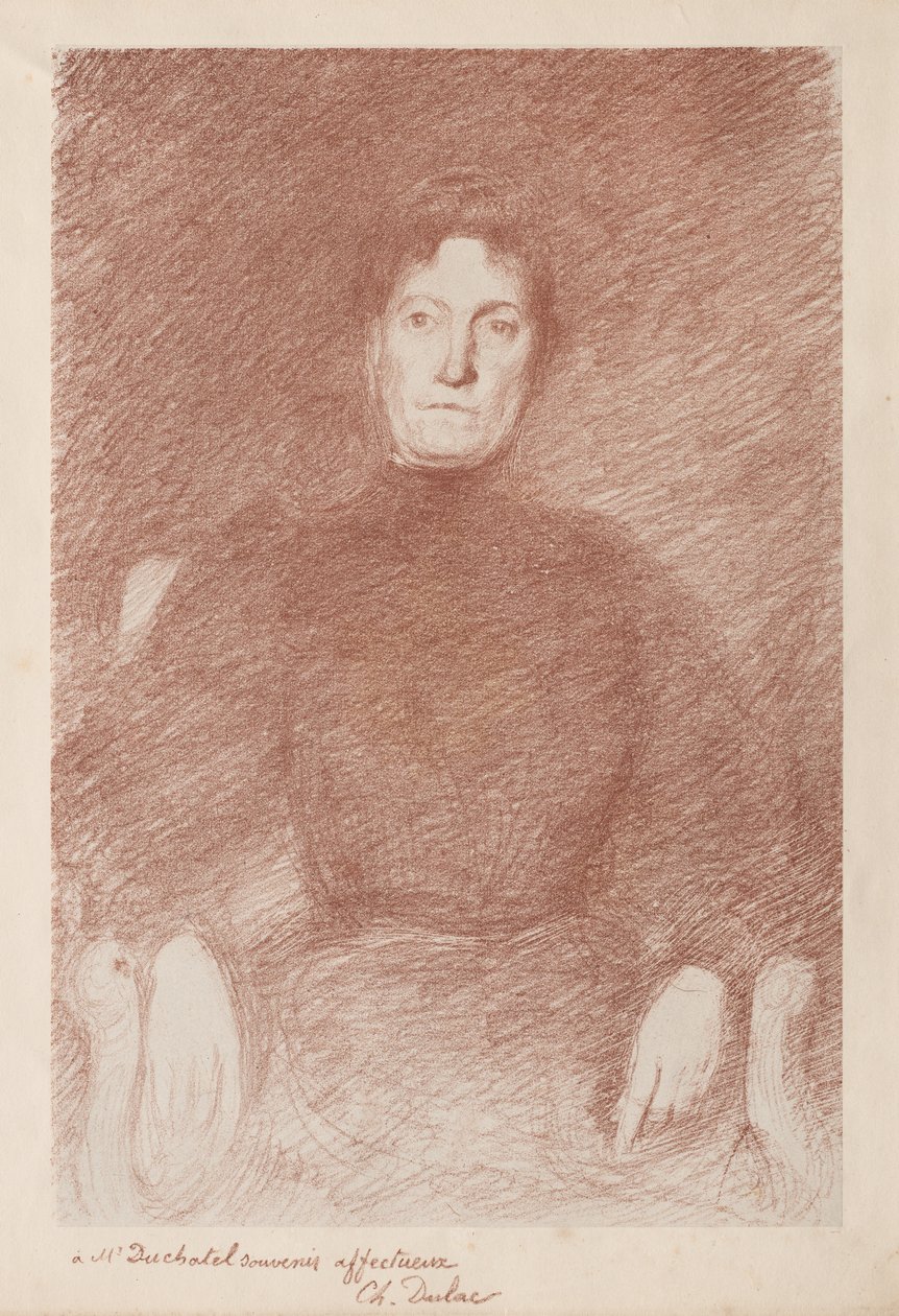 Femme assise - Charles Marie Dulac