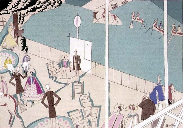 Courses de chevaux, c.1920 - Charles Martin